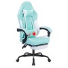 Recliner Video Gamer Chairs,Racing Computer Gaming Chairs with Massage Lumbar and footrest Adjustable Headrest for Office,Home-Tanpinhause - 2 of 4