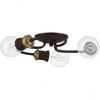 Livex Lighting Bromley 3 - Light Flush Mount in  Bronze/Antique Brass - 3 of 3