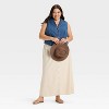 Women's Denim Vest - Ava & Viv™ - 3 of 3