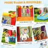 HOMDOX 8.9 ft x 6.9 ft Inflatable Bounce House for Kids, Outdoor Indoor Bouncy House with 370W Blower, Slide & Pitching Net & Astronaut Photo Backdrop - 3 of 4