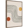 Amanti Art Minimal Shapes #6 by Jay Stanley Canvas Wall Art Print Framed 16-in. x 23-in. - 3 of 4