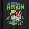 Men's - Spongebob Squarepants - Spongebob: The Search For Squarepants Arrgh You Ready Long Sleeve Graphic T-Shirt - 2 of 4