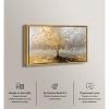 Art Remedy Tree of Golden Leaves Colorful Tree Art Framed - 3 of 4
