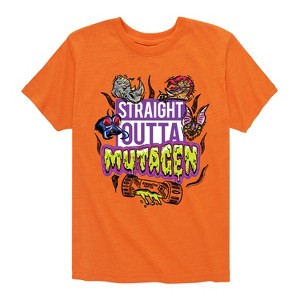 Boys' - Teenage Mutant Ninja Turtles Mutant Mayhem - Straight Outta Mutagen Short Sleeve Graphic T-Shirt - 1 of 4