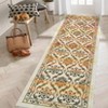 Washable Floral Print Living Room Bedroom Rugs, Soft Non Slip Farmhouse Carpet for Dining Room Kitchen, Vintage Home Decor Rugs - 2 of 4