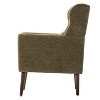 Modern Accent Chair,Chenille Arm Chairs for Living Room,Upholstered Mordern Armchair - 4 of 4