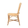 bali & pari Irene Modern Bohemian Natural Rattan Dining Chair - 4 of 4