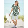 Woman Within Women's Plus Size Knit Henley Tunic - 4 of 4