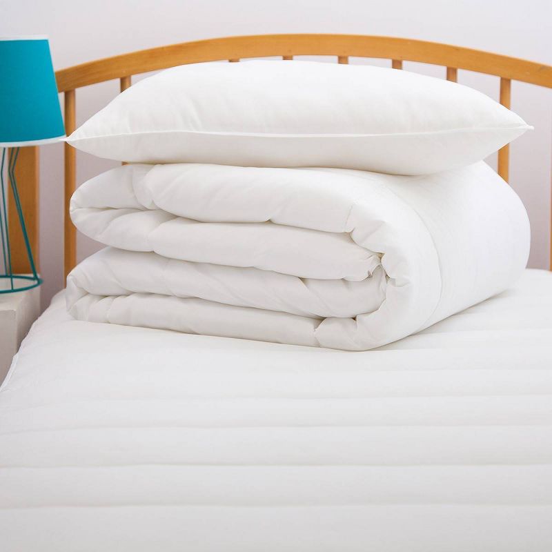 Down Alternative Dorm Kit (Inc. Comforter, Pillow and Mattress Pad), 5 of 6