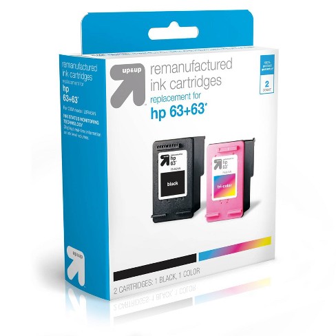 Hp 63 Replacement Combo 2pk Ink Cartridges Black Tri Color Tar63cp Up Up Target