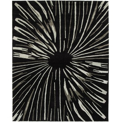 Soho Soh845 Hand Tufted Area Rug - Black/multi - 7'6