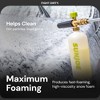 Sun Joe SPX-FCS1G Premium Snow Foam Pineapple Scent Car Wash Soap & Cleaner, Can Be Used On Vinyl, Aluminum, Wood, & Brick, Removes Dirt & Grime, 1 - 3 of 4