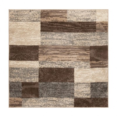 Contemporary Patchwork Geometric Indoor Area Rug by Blue Nile Mills