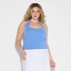 Women's Side-Tie Halter Tank Top - Wild Fable™ - 2 of 4