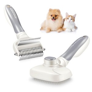 Potaroma 3 in 1 Dog Cat Grooming Set, Double-Sided Deshedding - 1 of 3