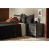 South Shore Cavalleri Nightstand with 2 Drawers Gray Maple - 3 of 4