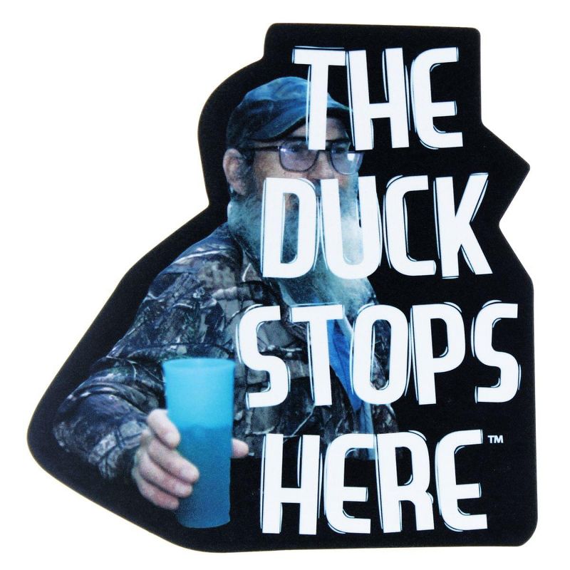 Just Funky Duck Dynasty "The Duck Stops Here" Magnet, 1 of 2