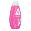 Johnson's Kids' Shiny & Soft Shampoo with Argan Oil & Silk Proteins, for Toddlers' Hair - 13.6 fl oz - image 4 of 4