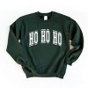Simply Sage Market Ho Ho Ho Varsity Thick Outline Sweatshirt - 2 of 4