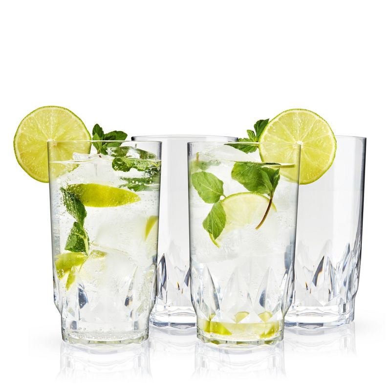 Viski Shatterproof Drinking Glasses - Acrylic, 4 of 8
