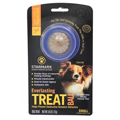 Starmark Everlasting Treat Ball With 1 Treat Small Target
