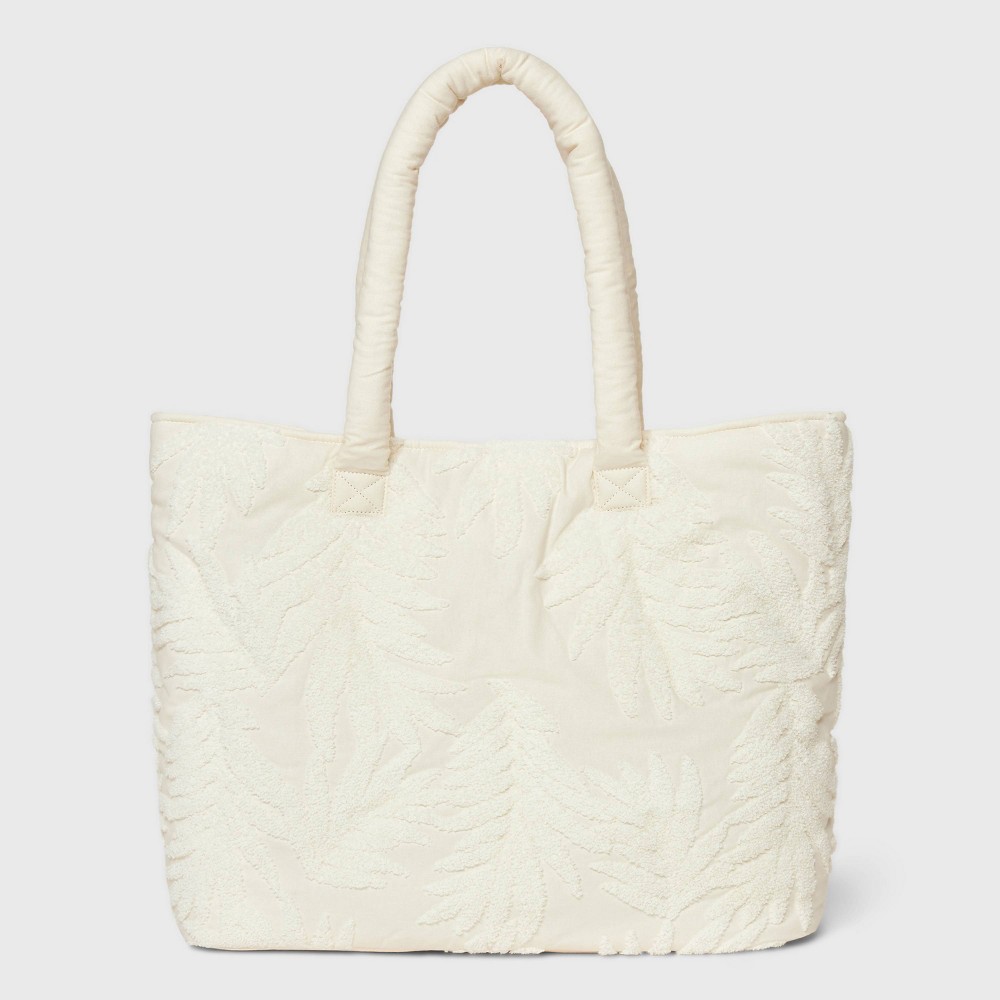 Photos - Travel Accessory Terry Tote Handbag - Shade & Shore™ White