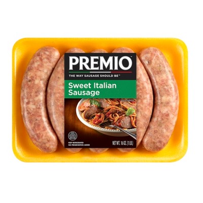 Premio Sweet Italian Sausage Links - 16oz/5ct