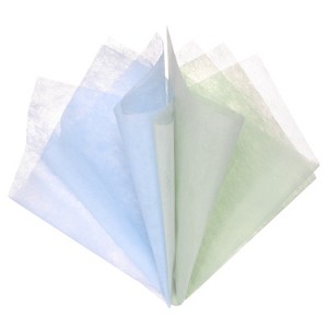Unique Bargains Cotton Waterproof Translucent Flexible Flower Wrapping Paper 96 Pcs - 1 of 4