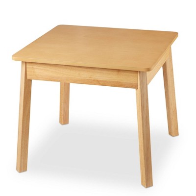 Melissa & Doug Wooden Square Table - Natural