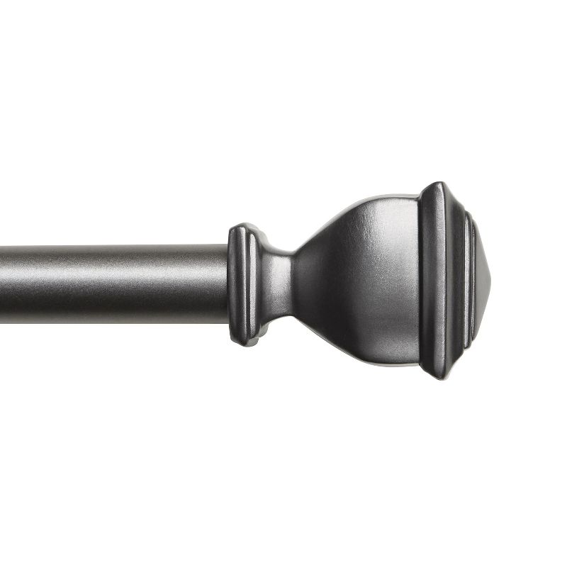 Exclusive Home Napoleon 1" Indoor/Outdoor Curtain Rod and Finial Set, 2 of 4
