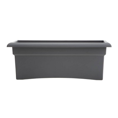 Bloem 26"x11" Veranda Rectangular Window Deck Box Planter