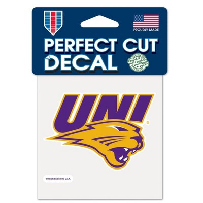 NCAA Northern Iowa Panthers 4"x4" Logo Decal