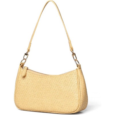Clutch Tote Handbags with 2 Removable Straps and Zipper Closure Crossbody Bags Shoulder Purse Handbag for Women