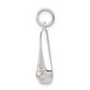 Black Bow Jewelry Sterling Silver Polished Sailboat Pendant - 2 of 4