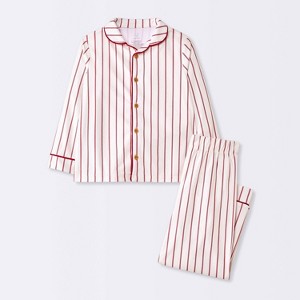 Toddler Girls' 2pc Long Sleeve Brushed Jersey Coat Pajama Set - Cloud Island™ - 1 of 4