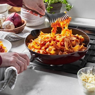 Staub Yellow Enameled Cast Iron 11-inch Traditional Skillet