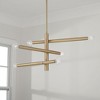 Capital Lighting Zane 6 - Light Chandelier in  Aged Brass - 2 of 3