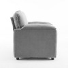 Vynxaria 38" Oversized Chenille Lounge Chair - Plush Comfort for Modern Living Spaces - 2 of 4