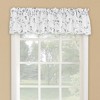 Collections Etc Sheer Floral Embroidered Rod Pocket Curtains - 2 of 3