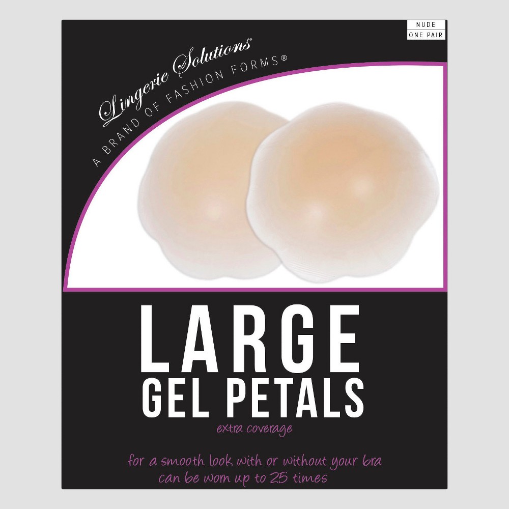 Fashion Forms Women's Reusable Full Figure Gel Petals, Nude