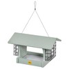 Birds Choice 3qt Hopper Feeder With Suets Medium - White: Weather-Resistant, No Assembly, Plastic Bird Feeder - 4 of 4