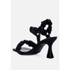 Merker Ruched Spool Heel Casual Women Sandals - 2 of 2