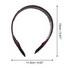 Unique Bargains Women's Sweet Flower Pattern Headband 5.91"x4.53" 1 Pc - 4 of 4