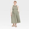 Women's Smocked Knit Maxi A-Line Dress - Universal Thread™ - 3 of 3
