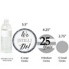 Big Dot of Happiness We Still Do - 25th Wedding Anniversary Giant Circle Confetti - Anniversary Party Decorations - Large Confetti 27 Count - 3 of 4