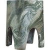 Meridian Furniture,Foligno Marble Finish Concrete End Table - 3 of 4
