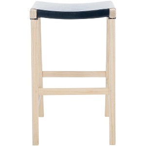 Aariz Rectangle Barstool  - Safavieh - 1 of 4