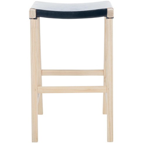 Aariz Rectangle Barstool  - Safavieh - image 1 of 4