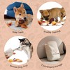 Nocciola 10 PCS Bread Dog Toy Set with a Grocery Bag,Christmas gift,Cute Crinkle Squeaky Plush Puppy Toys,Hide and Seek Toys for Small to Medium Dogs - 4 of 4