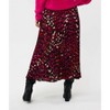 Women's Bloom Animal Print Skirt - ESQUALO - 3 of 4
